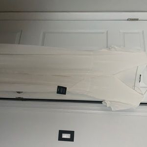 Lulus white wrap dress